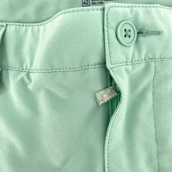 Polo Ralph Lauren Mens Size 42 Performance Golf Shorts Mint Green Stretch Preppy - Picture 4 of 10